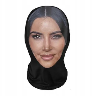 Kominiarka MASKA IMPREZA Narty Motor MIKROFIBRA NADUK 3D COSPLAY Kim2 - Czapki i chusty sportowe damskie - miniaturka - grafika 1