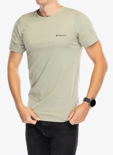 Koszulka z nadrukiem Columbia Rapid Ridge Back Graphic Tee II - safari/button badge - Koszulki i topy damskie - miniaturka - grafika 1