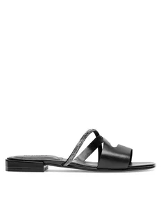 Badura Klapki BRITTOLI-A022-01 Czarny - Klapki i japonki damskie - miniaturka - grafika 1