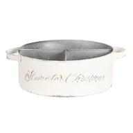 Tace i patery - Clayre & Eef Taca w Stylu Prowansalskim z Przegródkami B 6Y3561 - miniaturka - grafika 1