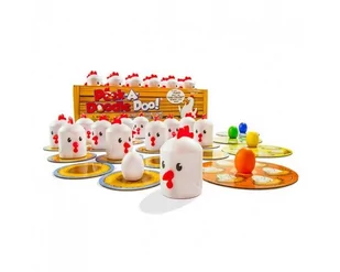 Fat Brain Toys KURNIK gra pamięciowa Peek-A-Doodle Doo Fat Brain Toys FBT 20673 FBT 20673 - Zabawki interaktywne dla dzieci - miniaturka - grafika 1