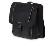 Akcesoria rowerowe - Basil rowerowe Schultertasche Sport wzornictwo Commuter, Black, 31 x 17 x 34 cm, 18 litrów, 17580 160865 - miniaturka - grafika 1