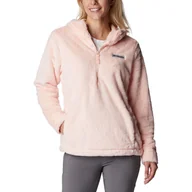 Bluzy damskie - Damski Polar COLUMBIA BUNDLE UP HOODED PULLOVE 1958811890 – Różowy - miniaturka - grafika 1