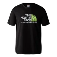 Koszulki sportowe męskie - Koszulka The North Face Rust 2 0A4M68H211 - czarne - miniaturka - grafika 1