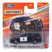 Samochody i pojazdy dla dzieci - Matchbox: Radiowóz Ford Police Interceptor Utility - miniaturka - grafika 1