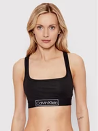 Bielizna sportowa damska - Calvin Klein Underwear Biustonosz top 000QF6768E Czarny - miniaturka - grafika 1