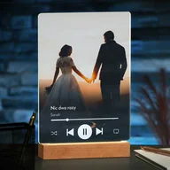 Ramki na zdjęcia - Lampka ramka XL z wydrukiem na szkle akrylowym i podświetleniem LED - miniaturka - grafika 1