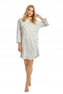 TARO KOSZULA NOCNA ADELE 3431 S SZARY - Bielizna nocna - miniaturka - grafika 1