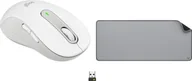 Myszki - Logitech M650 L Biało-szary Left 910-006240 + Studio Series - MID GREY 956-000052 - miniaturka - grafika 1
