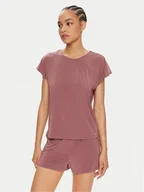 Piżamy damskie - Calvin Klein Underwear Koszulka piżamowa 000QS7157E Różowy Relaxed Fit - miniaturka - grafika 1