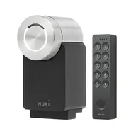 Systemy inteligentnych domów - Zestaw NUKI (Smart Lock 3.0 Pro (czarny) + Keypad 2.0 Klawiatura IP65) - miniaturka - grafika 1