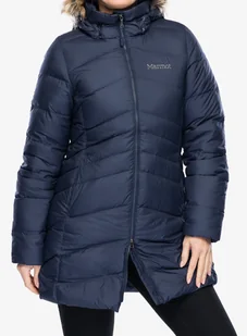 Płaszcz puchowy damski Marmot Montreal Coat - midnight navy/navy - Kurtki męskie - miniaturka - grafika 1