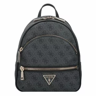 Guess Manhattan Plecak miejski 27 cm coal logo - Plecaki - miniaturka - grafika 1