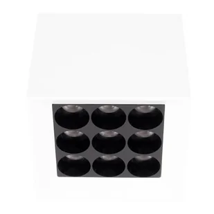 Kuchenna lampa sufitowa X-LINE C0252 Maxlight LED 10W 3000K kostka biały czarny - Lampy sufitowe - miniaturka - grafika 1