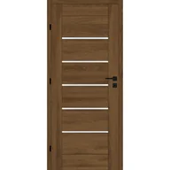 Drzwi wewnętrzne - Drzwi wewnętrzne pokojowe Sangres 70 lewe orzech michigan Voster - miniaturka - grafika 1