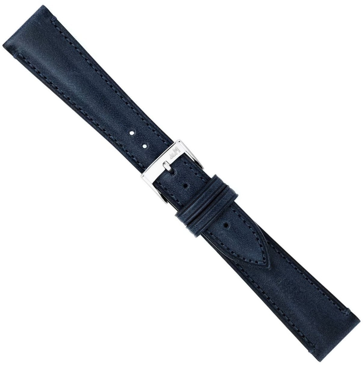 Skórzany pasek do zegarka 18 mm Morellato A01X6122E40062CR18 granatowy .