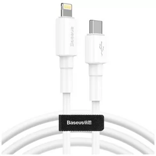 Baseus Mini White USB C Lightning 1m CATLSW-02 baseus_20190827121728 - Kable USB - miniaturka - grafika 1