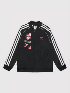 Bluzy dla chłopców - Adidas Bluza Disney Mickey And Friends HF7577 Czarny Regular Fit - grafika 1