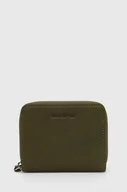 Portfele - Marc O'Polo portfel skórzany damski kolor zielony - miniaturka - grafika 1