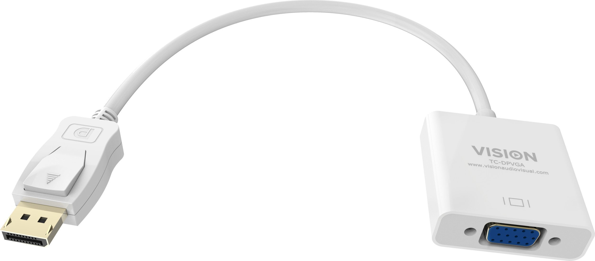 Adapter AV Vision VISION Professional installationstauglicher Adapter DisplayPort zu VGA - 30 JAHRE GARANTIE