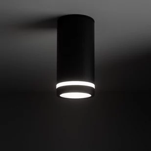 Natynkowa tuba, spot na żarówkę GU10 TK 6918 z serii JET BLACK - Lampy sufitowe - miniaturka - grafika 3