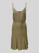 Sukienki - Spódnica mini taliowana z paskiem w talii model ‘NYA’ - miniaturka - grafika 1