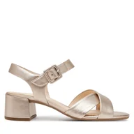 Sandały damskie - Sandały Gabor 62.913.82 Złoty - miniaturka - grafika 1