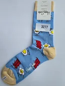 Skarpetki damskie - Kolorowe skarpety Happy Socks unisex rozmiar 41-46 (3277) - miniaturka - grafika 1