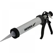 Pistolety do pian - DEDRA Wyciskacz do mas uszczelniających 1201-11 600ml) - miniaturka - grafika 1