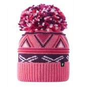 Czapki dla dzieci - Czapka dziecięca Reima Kirjoen Różowa roz. 48/50 - miniaturka - grafika 1