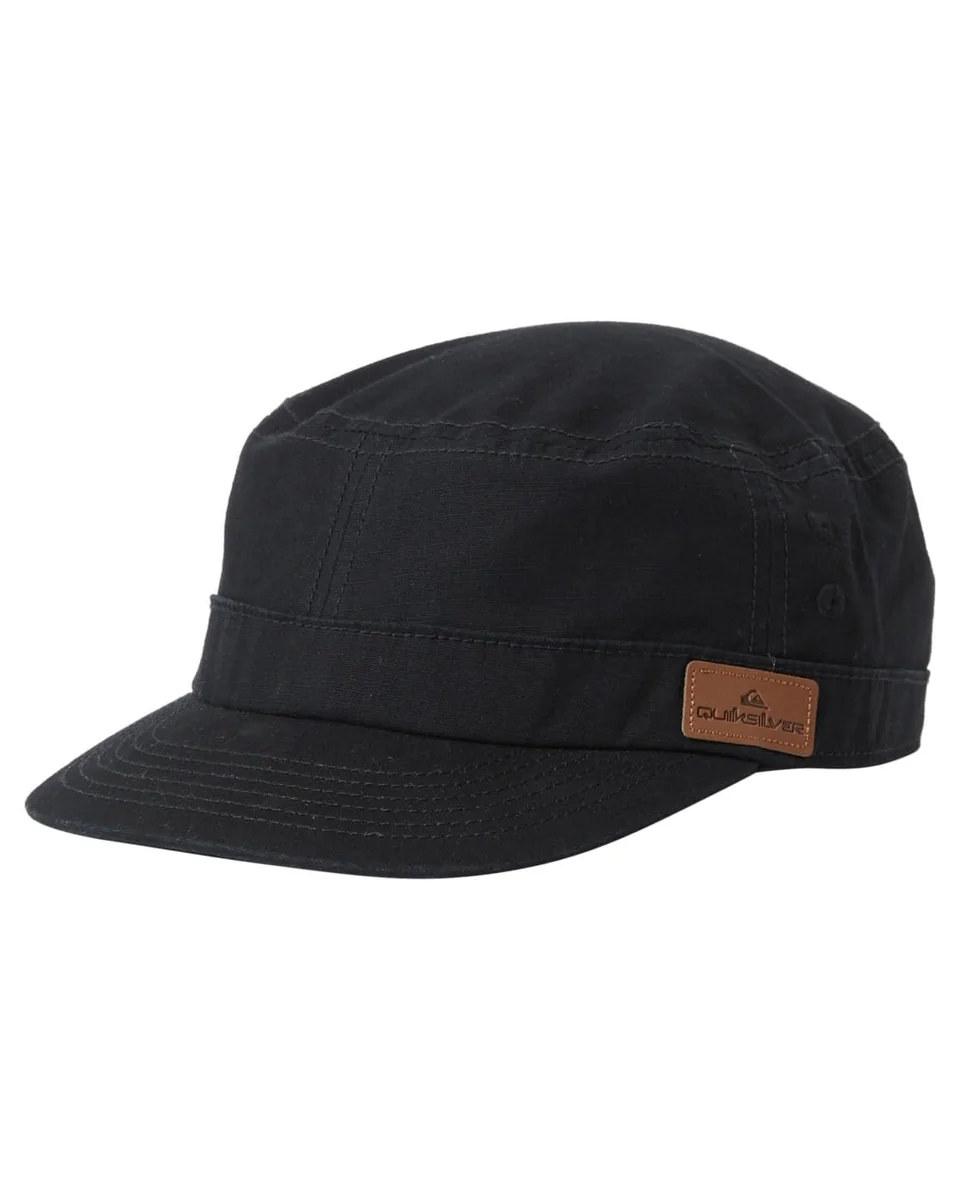 Quiksilver Mężczyźni Renegade 2 AQYHA03575 Czapka, Czarny, Rozmiar Uniwersalny