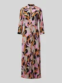 Sukienki - Sukienka koszulowa z rękawem o dł. 3/4 model 'SAVANNA' - miniaturka - grafika 1