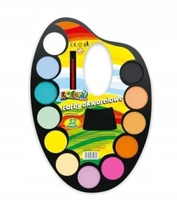 Penmate Farby Akwarelowe 12 Kolorów Paleta Penmate 5906910814353 - Pozostałe akcesoria dla plastyków - miniaturka - grafika 1