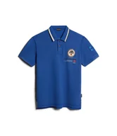 Koszulki męskie - polo uomo napapijri gandy 4 - np0a4h8r b5a1 blu mazarin - miniaturka - grafika 1