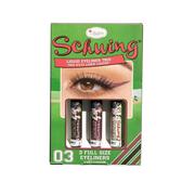 Palety i zestawy do makijażu - The Balm Schwing Liquid Eyeliner Trio zestaw eyelinerów w płynie 3x1.7ml - miniaturka - grafika 1