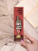 Zakładki indeksujące - TAK DUŻO KSIĄŻEK, TAK MAŁO CZASU / zakładka do książek - miniaturka - grafika 1