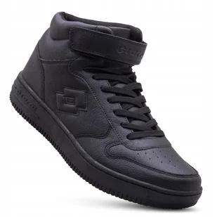 Buty Zimowe Męskie Lotto Sportowe Wysokie Obuwie Paliot MID Oc 2400190U - Buty sportowe męskie - miniaturka - grafika 1
