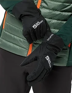 Jack Wolfskin Unisex Winter Basic Glove rękawiczki, czarne, XS, czarny, XS - Rękawiczki - miniaturka - grafika 1