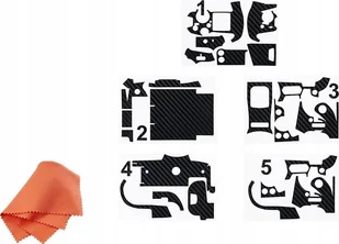 JJC Okleina na korpus aparatu JJC KS-RCF Carbon do Canon EOS R - Akcesoria fotograficzne - miniaturka - grafika 1