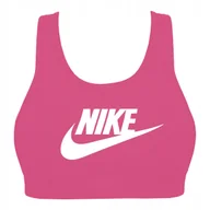 Biustonosze - Stanik Sportowy Nike Bra Swoosh Futura 899370 616 R-XS - miniaturka - grafika 1