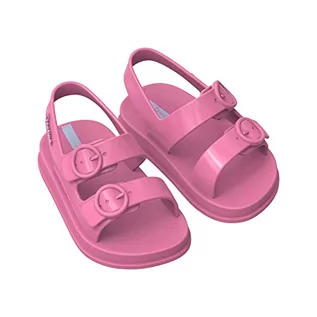 Buty dla chłopców - Ipanema Dla chłopców i dziewczynek Follow Baby, różowy/różowy, 22,5 EU, różowy, 22.5 EU - grafika 1