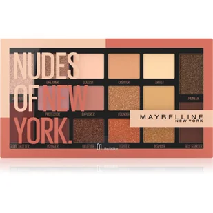 Maybelline Paleta cieni do powiek Nudes of New Y - Cienie do powiek - miniaturka - grafika 1
