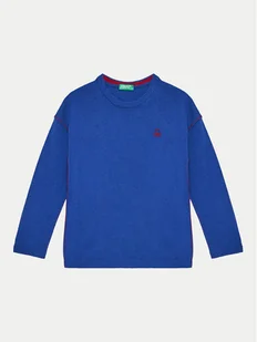 United Colors Of Benetton Sweter 1041H1025 Niebieski Regular Fit - Swetry dla chłopców - miniaturka - grafika 1