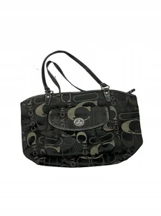 Elegancka czarna torebka damska uchwyty COACH - Torebki damskie - miniaturka - grafika 1