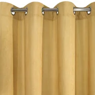 Zasłony - Zasłona EUROFIRANY CLARISA, musztardowa, 140x270 cm - miniaturka - grafika 1