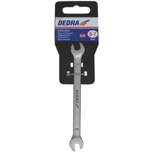 Dedra klucz płaski CrV 20 x 22 mm z przywieszka 1479P - Klucze i nasadki - miniaturka - grafika 1