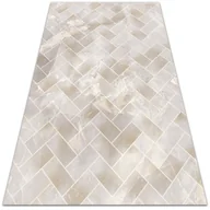 Dywany - Modny uniwersalny dywan winylowy Marmurowe panele 120x180 cm - miniaturka - grafika 1