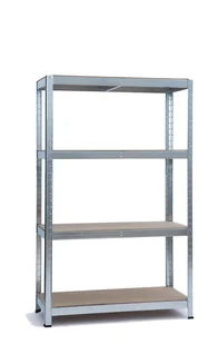 REGAŁ MAGAZYNOWY GARAŻOWY PIWNICY MOCNY METALOWY 172x80x30cm SZAFKA PÓŁKA - Szafy i regały magazynowe - miniaturka - grafika 1