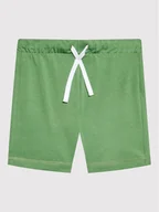 Spodenki damskie - United Colors Of Benetton Szorty sportowe 3BL0I0501 Zielony Regular Fit - miniaturka - grafika 1