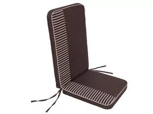 Hobbygarden Poduszka Rio - Brąz z paskami - 113x47 cm PRIBZP9 - Poduszki ogrodowe - miniaturka - grafika 1